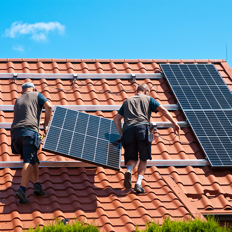 pose panneau photovoltaïque maison individuelle